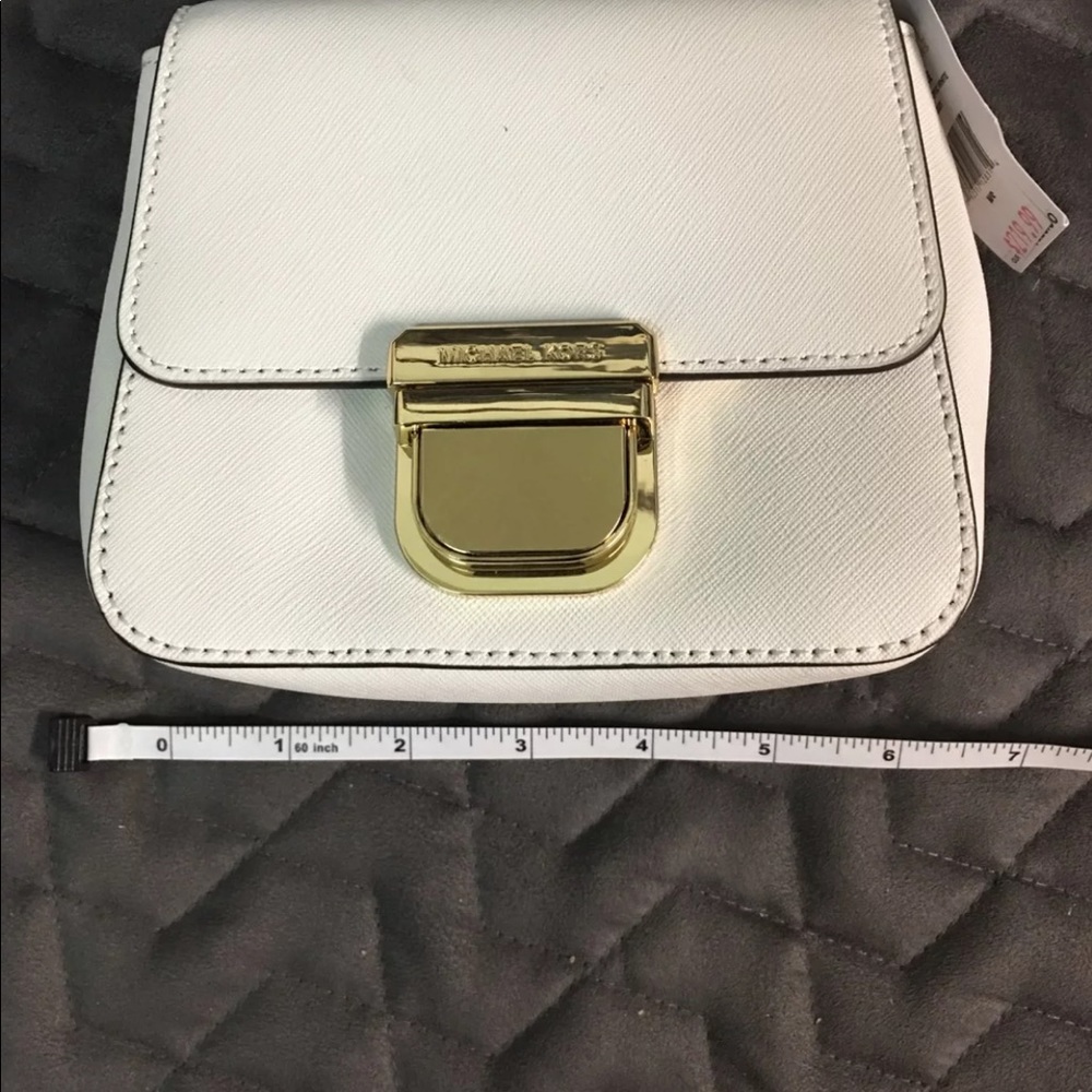 Optic White Crossbody Bag Michael Kors
